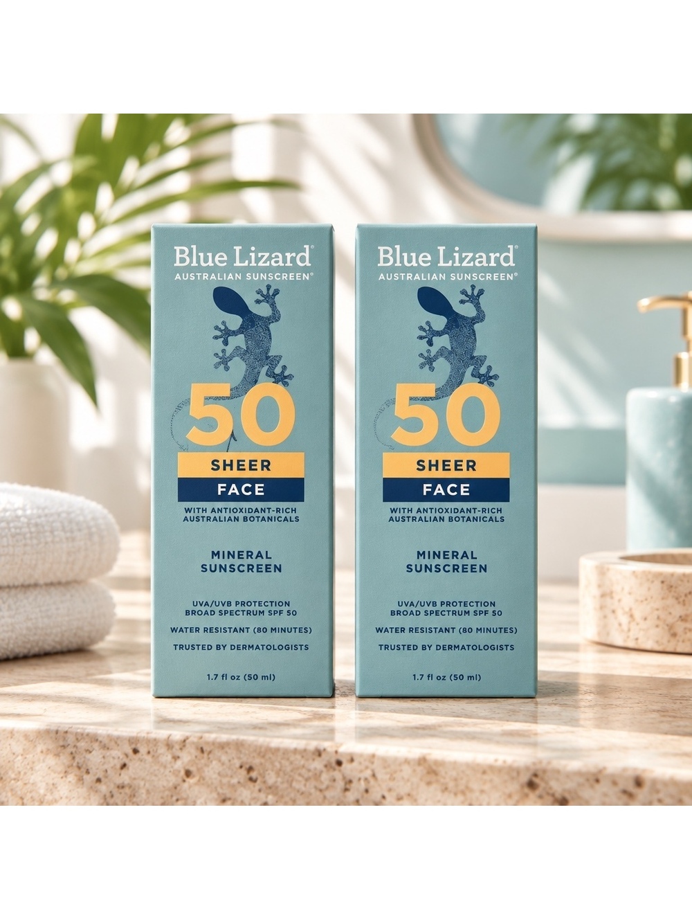 Blue Lizard Sheer Face SPF 50 1.7 oz